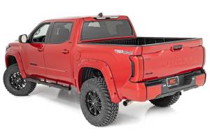 Rough Country - Oval Nerf Steps Crew Cab Black Toyota Tundra 2WD/4WD (2022-2026) Rough Country - Image 3