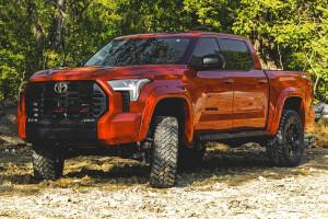 Rough Country - Oval Nerf Steps Crew Cab Black Toyota Tundra 2WD/4WD (2022-2026) Rough Country - Image 5