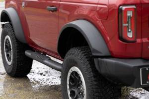 Rough Country - Oval Nerf Steps 2-Door Black Ford Bronco (2 Door) 4WD (2021-2025) Rough Country - Image 6