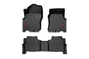 Floor Mats FR & RR Crew Cab Nissan Frontier 2WD/4WD (2022-2026) Rough Country