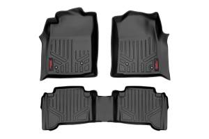 Floor Mats Front and Rear Double Cab Toyota Tacoma 2WD/4WD (2005-2011) Rough Country