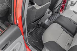Rough Country - Floor Mats Front and Rear Double Cab Toyota Tacoma 2WD/4WD (2005-2011) Rough Country - Image 3