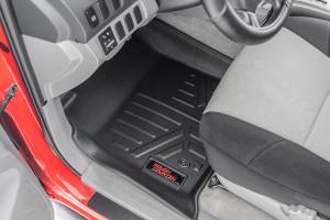 Rough Country - Floor Mats Front and Rear Double Cab Toyota Tacoma 2WD/4WD (2005-2011) Rough Country - Image 5
