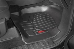 Rough Country - Floor Mats FR & RR FR Buckets Ford F-150 (15-26)/F-150 Lightning (22-26)/Raptor (17-25) Rough Country - Image 3
