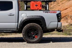 Rough Country - Fender Flares Defender 040 Super White Toyota Tacoma 2WD/4WD (16-23) Rough Country - Image 4