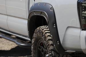 Rough Country - Fender Flares Defender 040 Super White Toyota Tacoma 2WD/4WD (16-23) Rough Country - Image 5