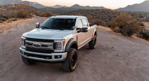 Rough Country - Defender Pocket Fender Flares Flat Black Ford Super Duty 2WD/4WD (17-22) Rough Country - Image 4
