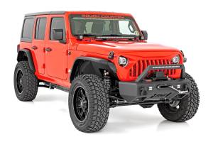 Rough Country - High Clearance LED Flat Fender Flare Kit UV Treated Jeep Wrangler JL (18-24) Rough Country - Image 4