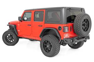 Rough Country - High Clearance LED Flat Fender Flare Kit UV Treated Jeep Wrangler JL (18-24) Rough Country - Image 5