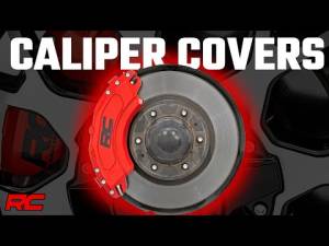Rough Country - Caliper Cover Red Toyota Tacoma 2WD/4WD (05-23) Rough Country - Image 2