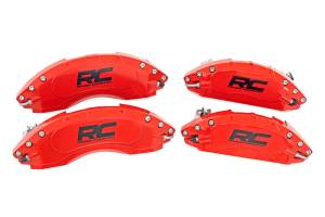 Rough Country - Caliper Cover Red Jeep Gladiator JT/Wrangler 4XE/Wrangler JL (18-UP) Rough Country - Image 3