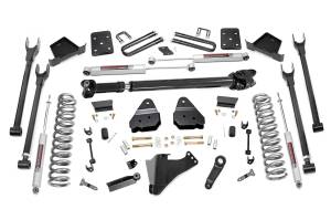 6 Inch Lift Kit 4-Link No OVLD D/S Ford F-250/F-350 Super Duty (17-22) Rough Country