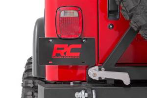 Rough Country - License Plate Adapter Jeep Wrangler TJ (97-06)/Wrangler Unlimited (04-06) Rough Country - Image 2
