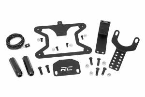 Rough Country - License Plate Relocation Bracket Jeep Wrangler JL (18-26)/Wrangler Unlimited (18-26) Rough Country - Image 6