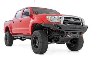 Rough Country - LED Light Kit Ditch Mount 2 Inch Black Pair White DRL Toyota Tacoma (05-15) Rough Country - Image 3
