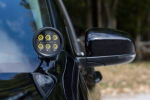 Rough Country - LED Light Kit Ditch Mount 3 Inch OSRAM Wide Jeep Cherokee KL (14-21) Rough Country - Image 6