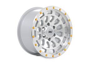 Rough Country - 87 Series Wheel Simulated Beadlock Full Machine 17x8.5 5x5 +0mm Rough Country - Image 4