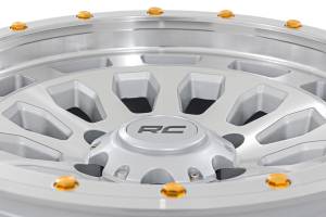 Rough Country - 87 Series Wheel Simulated Beadlock Full Machine 17x8.5 5x5 +0mm Rough Country - Image 5