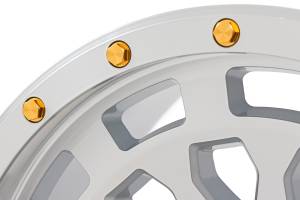 Rough Country - 87 Series Wheel Simulated Beadlock Full Machine 17x8.5 5x5 +0mm Rough Country - Image 6