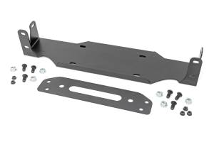 Rough Country - Winch Mounting Plate Modular Steel OE Bumper Jeep Gladiator JT/Wrangler JL (18-26) Rough Country - Image 5
