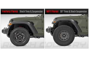Rough Country - WF1 Fender Flares Jeep Gladiator JT 4WD (2020-2025) Rough Country - Image 2