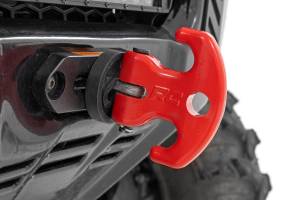 Rough Country - UTV Multi-Function Winch Cleat Red Rough Country - Image 1