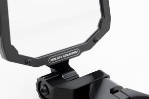Rough Country - UTV Aluminum Side View Mirrors Horizontal Rough Country - Image 5