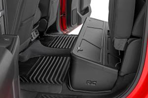 Rough Country - Under Seat Storage with Locking Lid Crew Cab Silverado/Sierra 1500/2500HD/3500HD (19-26) Rough Country - Image 2