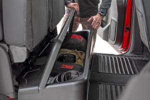 Rough Country - Under Seat Storage with Locking Lid Crew Cab Silverado/Sierra 1500/2500HD/3500HD (19-26) Rough Country - Image 5