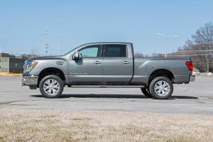 Rough Country - 2 Inch Lift Kit Red Spacers Nissan Titan XD 2WD/4WD (2016-2024) Rough Country - Image 5