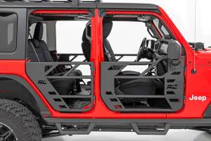 Rough Country - Tubular Doors Front and Rear Jeep Gladiator JT/Wrangler JL 4WD (18-26) Rough Country - Image 2