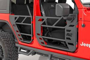 Rough Country - Tubular Doors Front and Rear Jeep Gladiator JT/Wrangler JL 4WD (18-26) Rough Country - Image 3