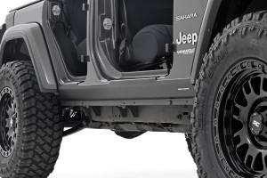 Rough Country - Trail Cladding Rocker Sill Plates Jeep Wrangler Unlimited 4WD (2018-2026) Rough Country - Image 1