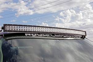 Rough Country - LED Light Mount Upper Windshield 50 Inch Curved Silverado/Sierra 1500/1500 SUV/2500HD/3500HD (07-14) Rough Country - Image 3