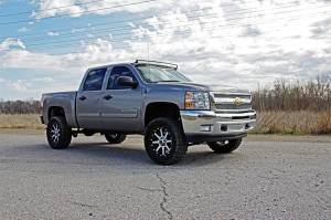Rough Country - LED Light Mount Upper Windshield 50 Inch Curved Silverado/Sierra 1500/1500 SUV/2500HD/3500HD (07-14) Rough Country - Image 5