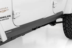 Rough Country - Trail Cladding Rocker Sill Plates Jeep Wrangler Unlimited 2WD/4WD (07-18) Rough Country - Image 2