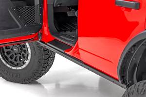 Rough Country - Trail Cladding Rocker Sill Plates 4-Door Ford Bronco 4WD (2021-2025) Rough Country - Image 1