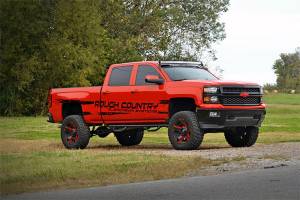 Rough Country - LED Light Mount Upper Windshield 54 Inch Curved Silverado/Sierra 1500 (14-18 & Classic) Rough Country - Image 3