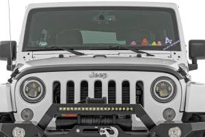 Rough Country - Trail Cladding Hood Protector Jeep Wrangler JK/Wrangler Unlimited (07-18) Rough Country - Image 2