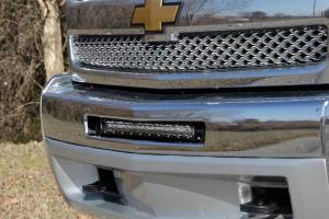 Rough Country - LED Light Mount Bumper 20 Inch Chevy Silverado 1500 (07-13)/Silverado 2500 HD (07-10) Rough Country - Image 3