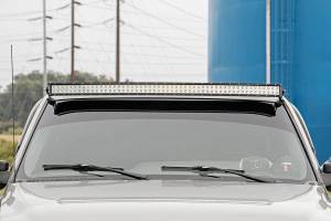 Rough Country - LED Light Mount Windshield 54 Inch Curved Silverado/Sierra 1500 Truck & SUV (99-06 & Classic) Rough Country - Image 3