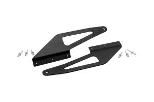 Rough Country - LED Light Mount Upper Windshield 50 Inch Curved Jeep Grand Cherokee ZJ (93-98) Rough Country - Image 2