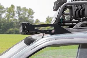 Rough Country - LED Light Mount Upper Windshield 50 Inch Curved Jeep Grand Cherokee ZJ (93-98) Rough Country - Image 3