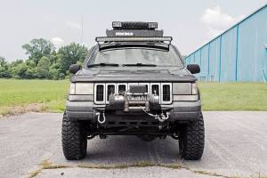 Rough Country - LED Light Mount Upper Windshield 50 Inch Curved Jeep Grand Cherokee ZJ (93-98) Rough Country - Image 5