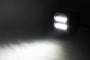 2 Inch Black Series LED Light Pods Spot Square Rough Country