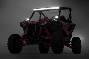 Rough Country - 40 Inch Black Series LED Light Bar Curved Dual Row Rough Country - Image 4