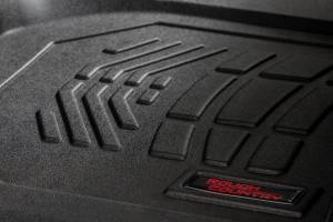 Rough Country - Sure-Fit Floor Mats Front Over Hump Crew Silverado/Sierra 1500/2500HD/3500HD (19-26) Rough Country - Image 3