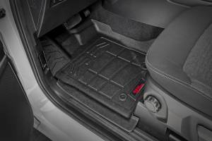 Rough Country - Sure-Fit Floor Mats Front Crew Ford Ranger 2WD/4WD (2024-2026) Rough Country - Image 2