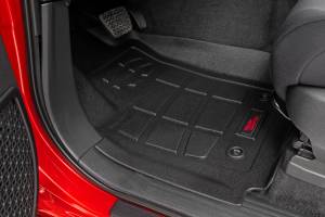 Rough Country - Sure-Fit Floor Mats Front & Rear TRD PRO Double Cab Toyota Tacoma (24-26) Rough Country - Image 2