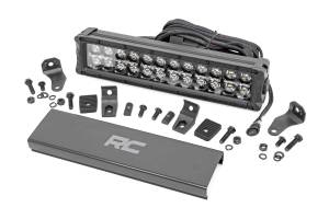 12 Inch Black Series LED Light Bar Dual Row White DRL Rough Country